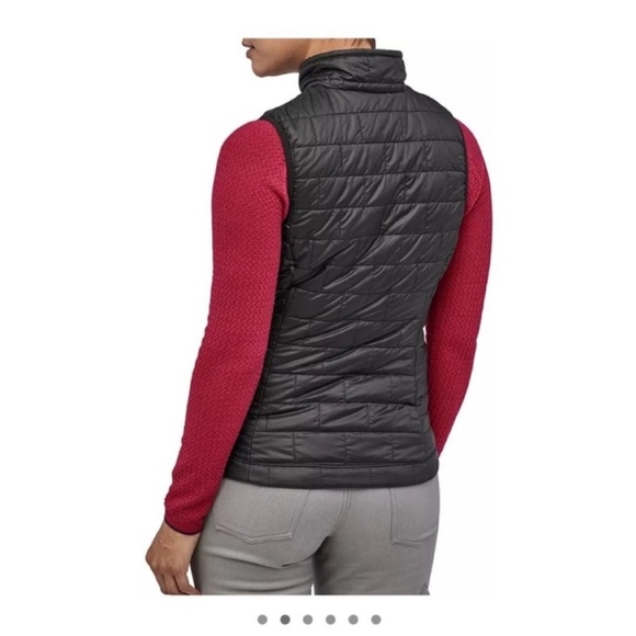 Patagonia Women’s XS Nano Puff Insulated Vest Black NWT Puffy Windproof - Picture 5 of 11